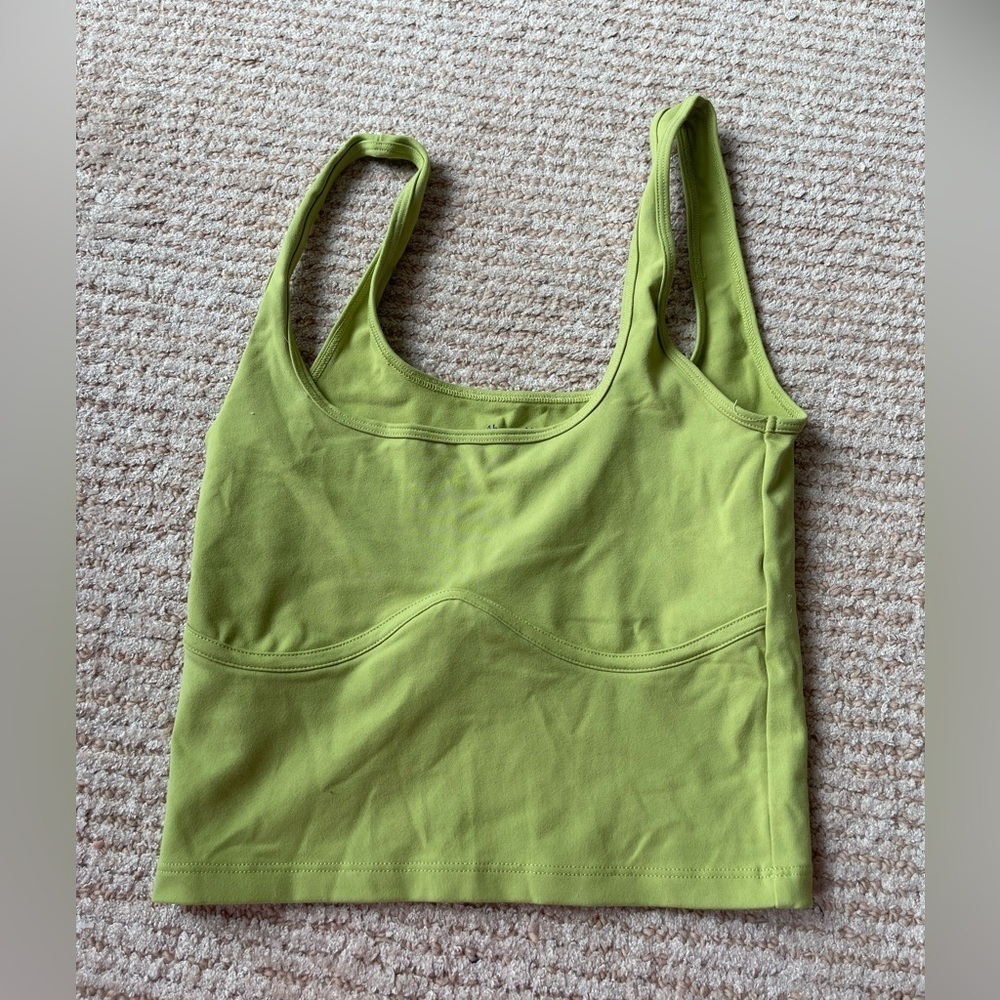 Abercrombie & Fitch Green Tank Soft